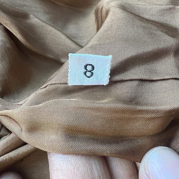 BILL KAISERMAN RAFAEL TAN BLAZER 70s ALPACA BLAZER SOFT SNAP BUTTON ITALY SIZE 8 - Picture 7 of 16